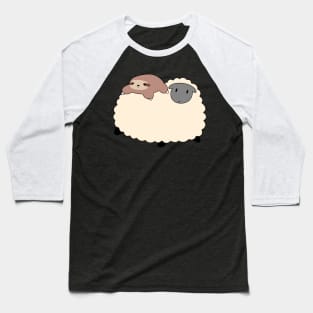 Sheep and Little Sloth Baseball T-Shirt